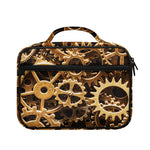 Steampunk Brass Cogs And Gears Print Briefcase Bible Bag