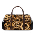 Steampunk Brass Cogs And Gears Print Duffel Bag