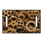 Steampunk Brass Cogs And Gears Print Golf Cart Seat Cover