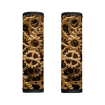 Steampunk Brass Cogs And Gears Print Handle Covers