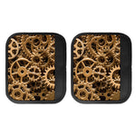 Steampunk Brass Cogs And Gears Print Handle Covers