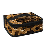 Steampunk Brass Cogs And Gears Print Small Lunch Bag