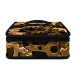 Steampunk Brass Cogs And Gears Print Small Lunch Bag