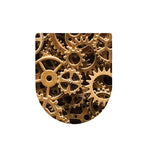 Steampunk Brass Cogs And Gears Print Toilet Lid Cover