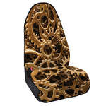 Steampunk Brass Cogs And Gears Print Waterproof Car Seat Cover