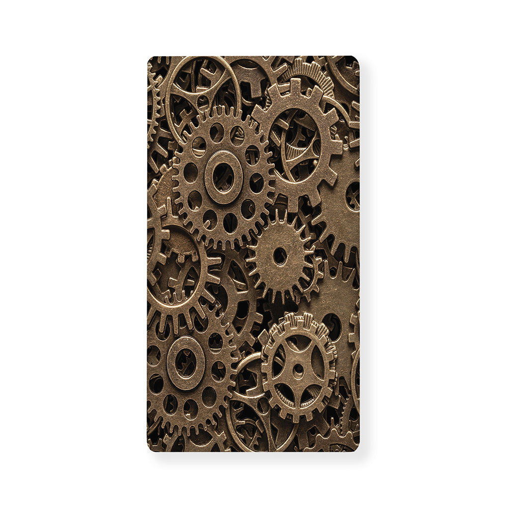 Steampunk Brass Gears And Cogs Print Baby Crib Sheet