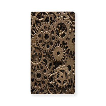 Steampunk Brass Gears And Cogs Print Baby Crib Sheet
