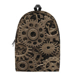 Steampunk Brass Gears And Cogs Print Backpack