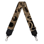 Steampunk Brass Gears And Cogs Print Bag Strap