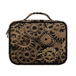 Steampunk Brass Gears And Cogs Print Briefcase Bible Bag
