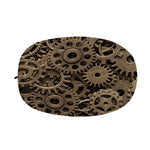 Steampunk Brass Gears And Cogs Print Car Side Mirror Covers