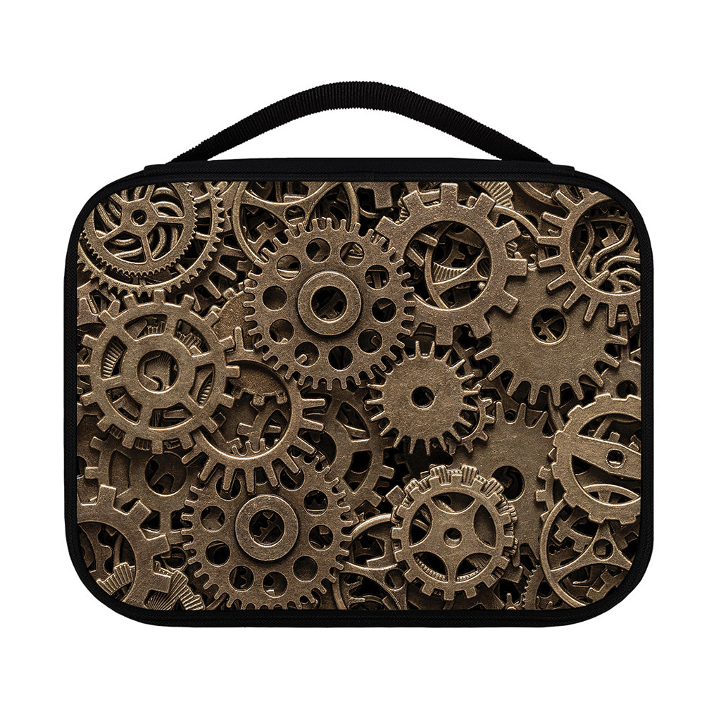 Steampunk Brass Gears And Cogs Print Classic Bible Case