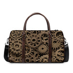Steampunk Brass Gears And Cogs Print Duffle Bag