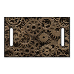 Steampunk Brass Gears And Cogs Print Golf Cart Seat Cover