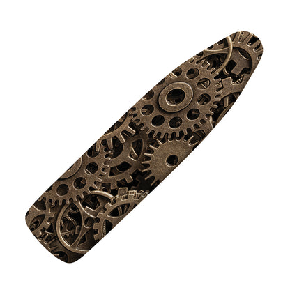 Steampunk Brass Gears And Cogs Print Ironing Board Cover
