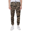 Steampunk Brass Gears And Cogs Print Joggers