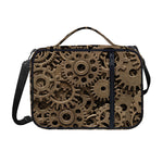 Steampunk Brass Gears And Cogs Print Shoulder Strap Bible Bag
