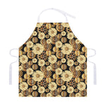 Steampunk Chamomile Pattern Print Adjustable Apron