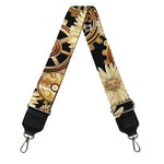 Steampunk Chamomile Pattern Print Bag Strap