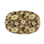 Steampunk Chamomile Pattern Print Car Side Mirror Covers