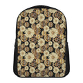 Steampunk Chamomile Pattern Print Casual Backpack