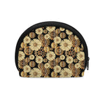 Steampunk Chamomile Pattern Print Coin Purse