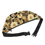 Steampunk Chamomile Pattern Print Fanny Pack