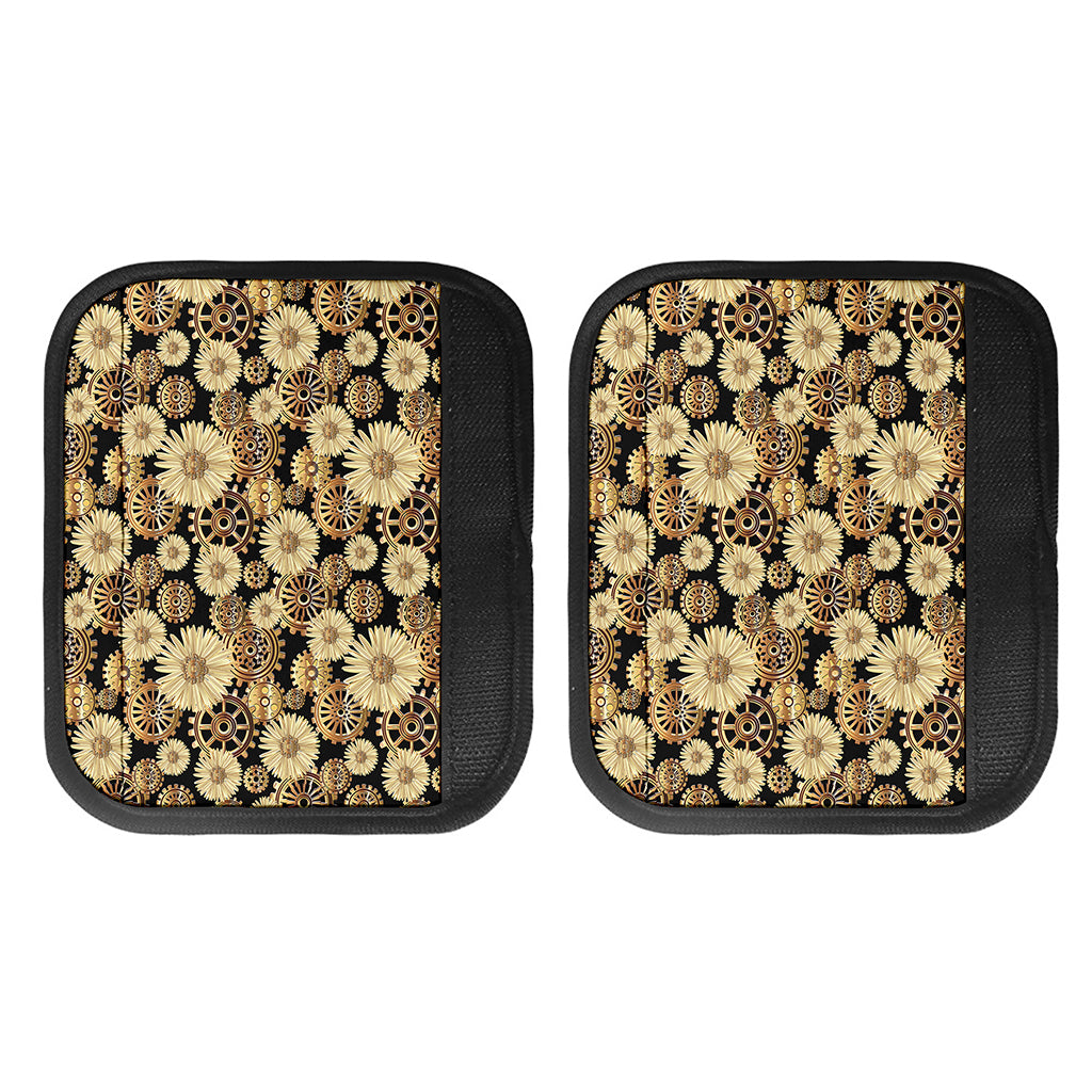 Steampunk Chamomile Pattern Print Handle Covers