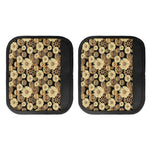 Steampunk Chamomile Pattern Print Handle Covers