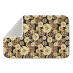 Steampunk Chamomile Pattern Print Indoor Door Mat