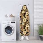 Steampunk Chamomile Pattern Print Ironing Board Cover
