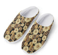Steampunk Chamomile Pattern Print Mesh Casual Shoes