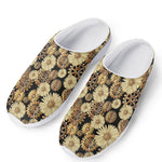Steampunk Chamomile Pattern Print Mesh Casual Shoes