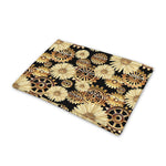 Steampunk Chamomile Pattern Print Pet Cooling Mat Cover