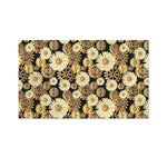 Steampunk Chamomile Pattern Print Polyester Flag