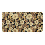 Steampunk Chamomile Pattern Print Towel