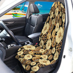 Steampunk Chamomile Pattern Print Waterproof Car Seat Cover