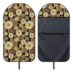 Steampunk Chamomile Pattern Print Waterproof Car Seat Cover
