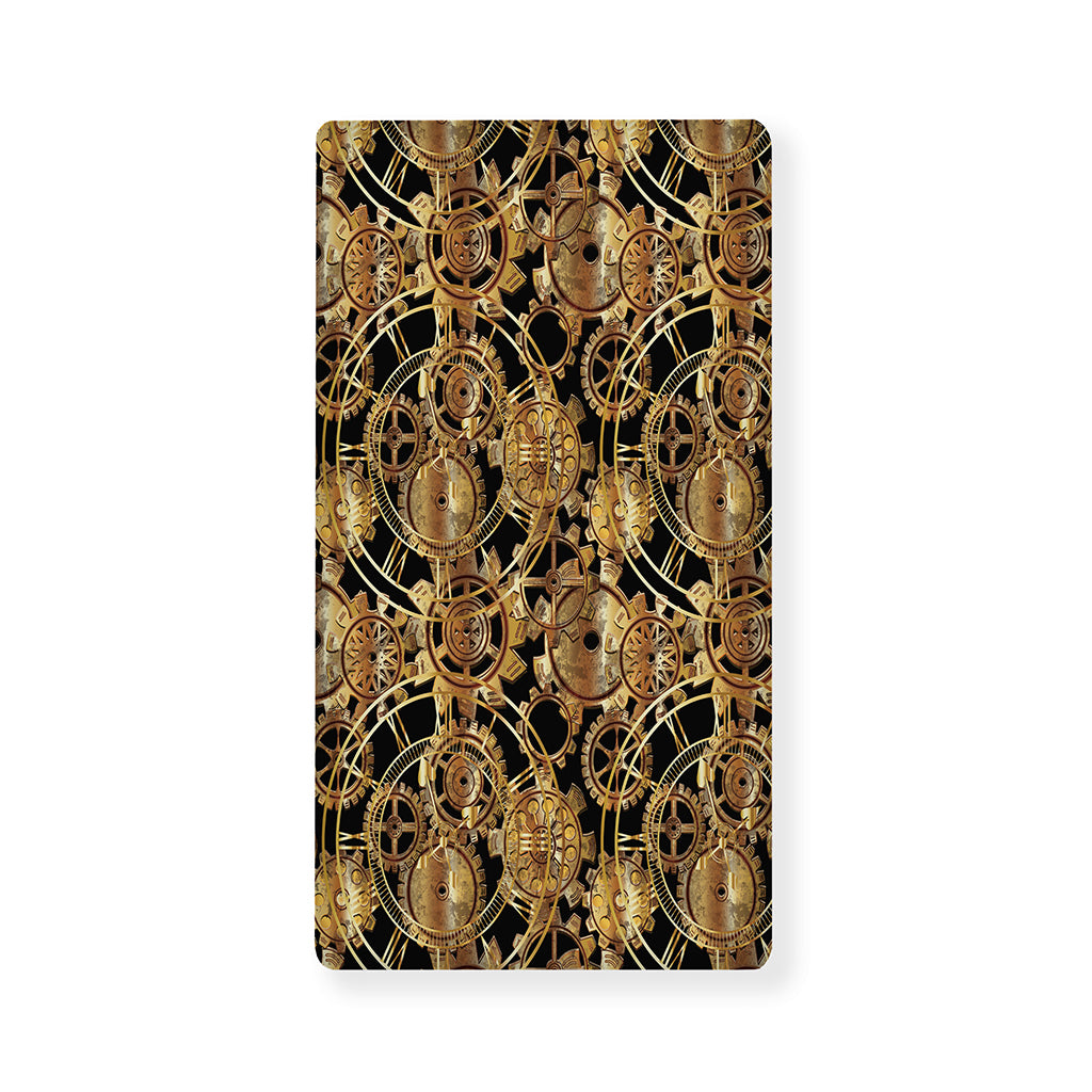 Steampunk Clock Gears Print Baby Crib Sheet