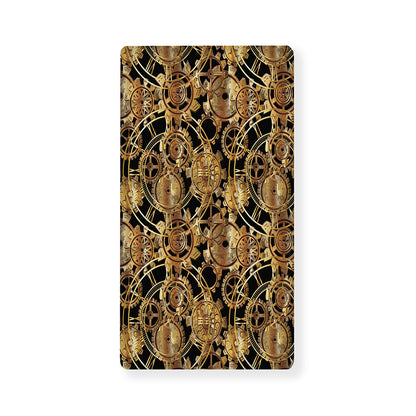 Steampunk Clock Gears Print Baby Crib Sheet