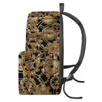 Steampunk Clock Gears Print Backpack