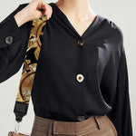 Steampunk Clock Gears Print Bag Strap