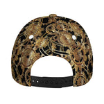 Steampunk Clock Gears Print Baseball Cap