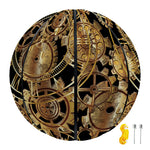 Steampunk Clock Gears Print Basketball