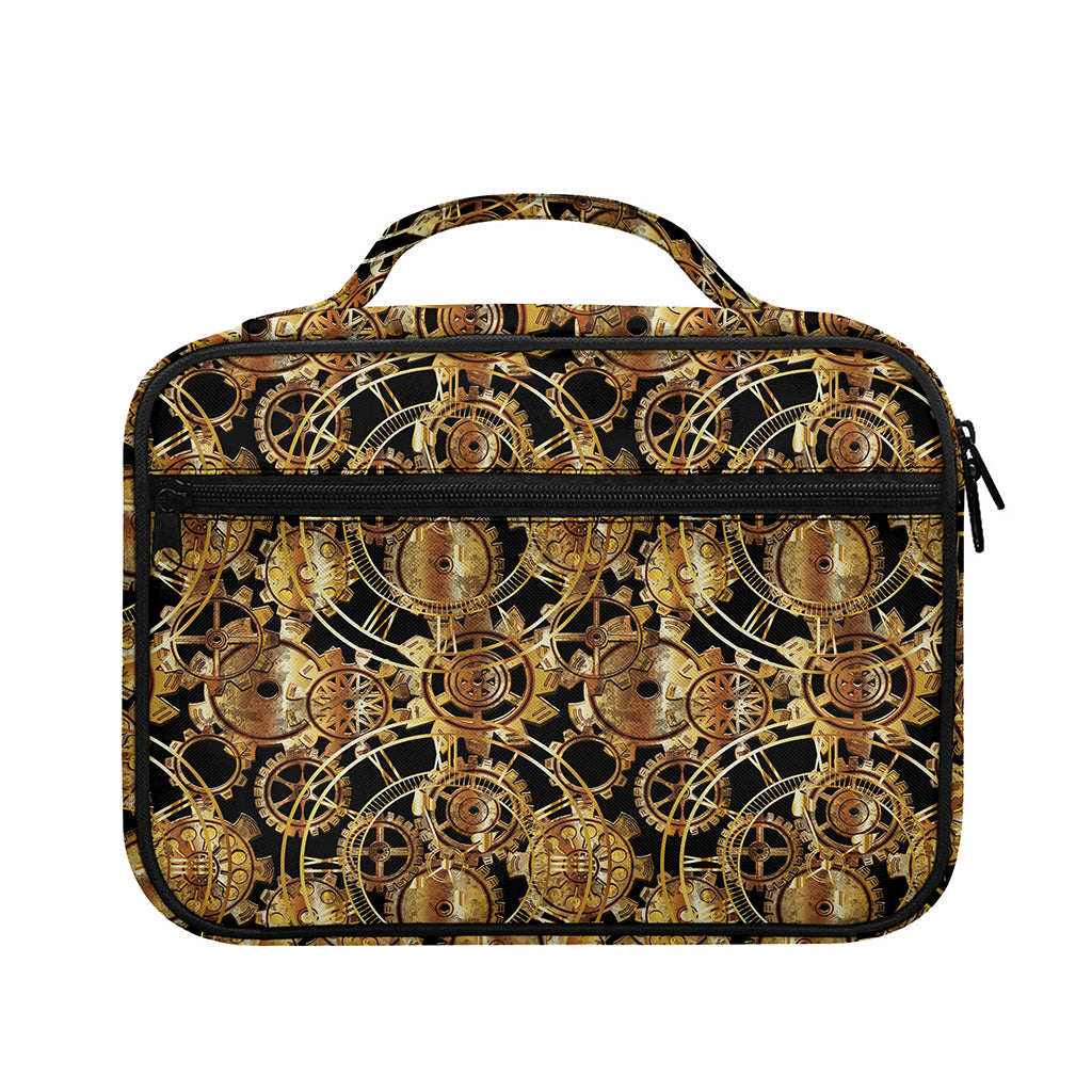 Steampunk Clock Gears Print Briefcase Bible Bag