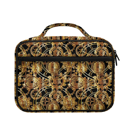 Steampunk Clock Gears Print Briefcase Bible Bag