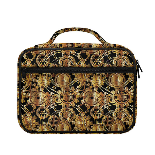 Steampunk Clock Gears Print Briefcase Bible Bag