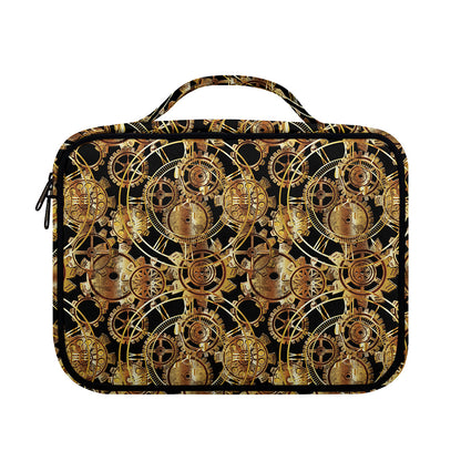 Steampunk Clock Gears Print Briefcase Bible Bag