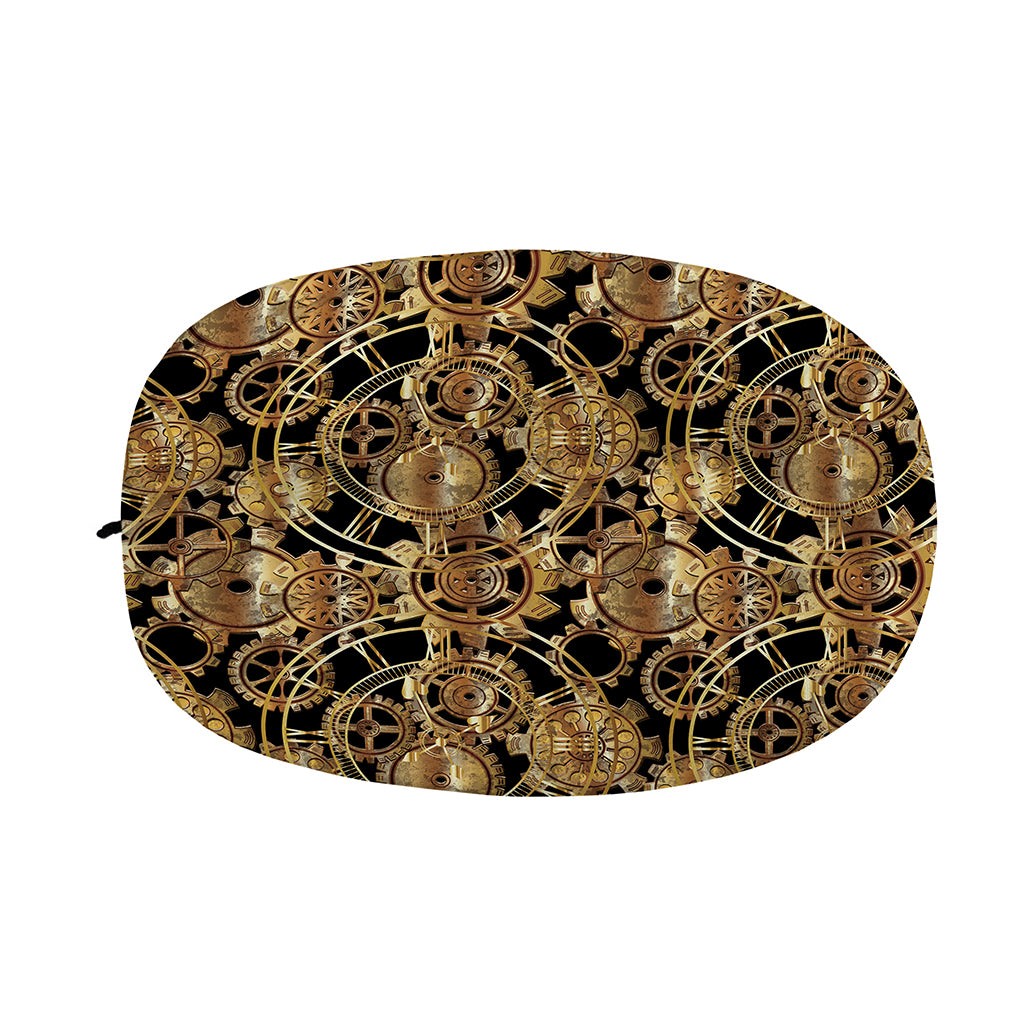 Steampunk Clock Gears Print Car Side Mirror Covers