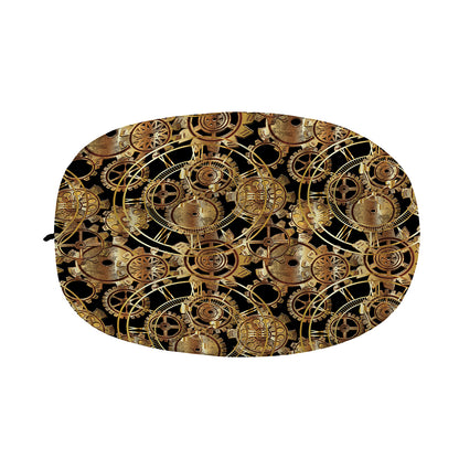 Steampunk Clock Gears Print Car Side Mirror Covers